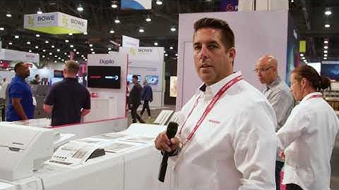 Sharp BP-1360M Monochrome Press Series Overview at the 2024 #PRINTINGUnitedExpo