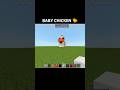 Cute Baby Chicken Statue in Minecraft 🐤