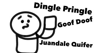 I read a bunch of goofy ahh names
