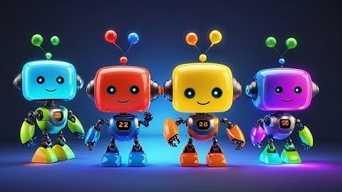 Six Toy Robots Count to Ten | Fun Counting Song for Kids | Rhyme Zoo