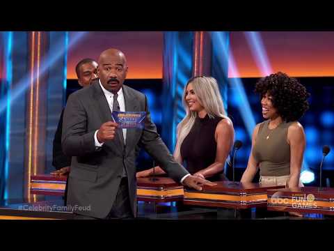 Steve Harvey - Celebrity Family Feud Premiere, Kardashians vs Wests