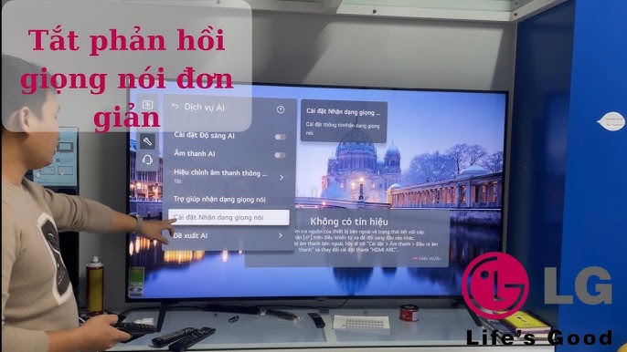 4. Một số lỗi thường gặp khác liên quan đến Youtube trên tivi LG