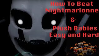 FNAF Help Wanted PS4 How to Beat Nightmarionne and Both Plush Babies