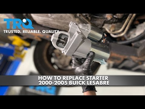 How to Replace Starter 2000-2005 Buick LeSabre