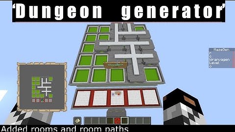 Minecraft map | Random Dungeon Generator