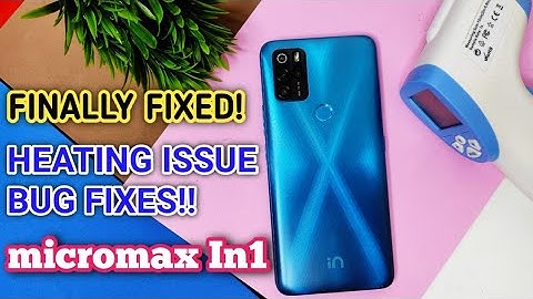 Biggest Update  for Micromax in 1 |Heating Issue Fix!! | Bug Fixes And Many More!!