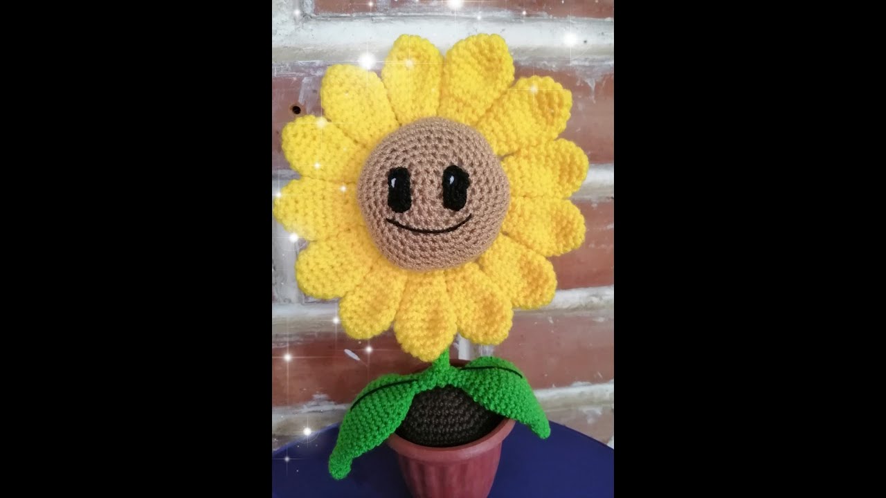 💰Parte 1 Tutorial pétalos de girasol a crochet / TEJE Y VENDE SUB/ENG