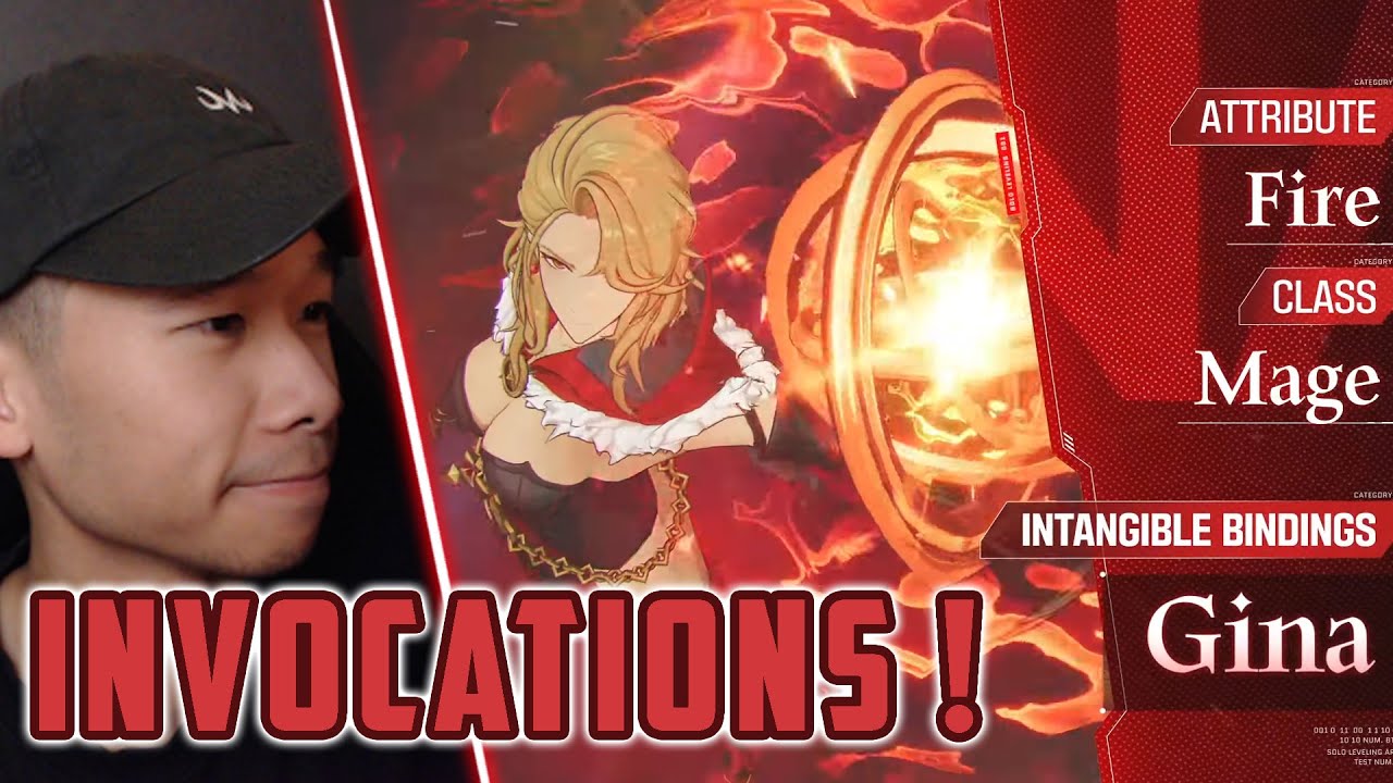 INVOCATIONS 500 TICKETS POUR GINA ! MAGE FEU SUPPORT ! Solo Leveling ...