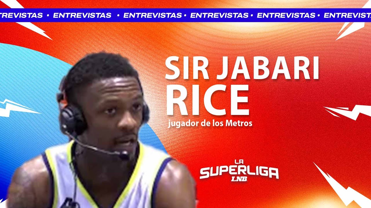 Sir Jabari Rice: “Fue perfecto lo que se vivió ” - YouTube