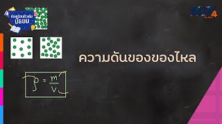 ฟิสิกส์ : ความดันของของไหล l ห้องเรียนติวเข้มมัธยม (22 ก.ค. 64)