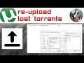 How to seed downloaded files from torrent (fast!)