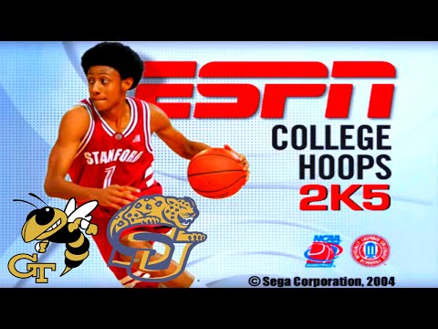 ESPN College Hoops 2K5 PS2 - NCAA Tournament: 1 Georgia Tech vs. 16 Southern