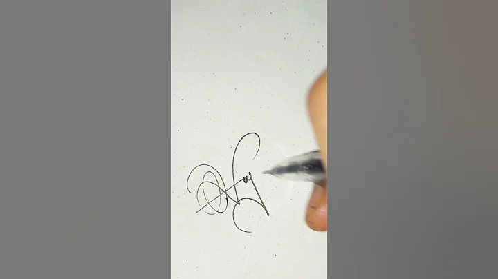 N letter signature style #signaturestyle #youtubeshorts #signature #shorts