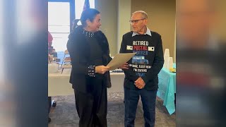 91-year-old Cedar Rapids postal worker retires