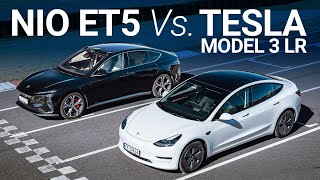 Duell: Tesla Model 3 Long Range vs. NIO ET5