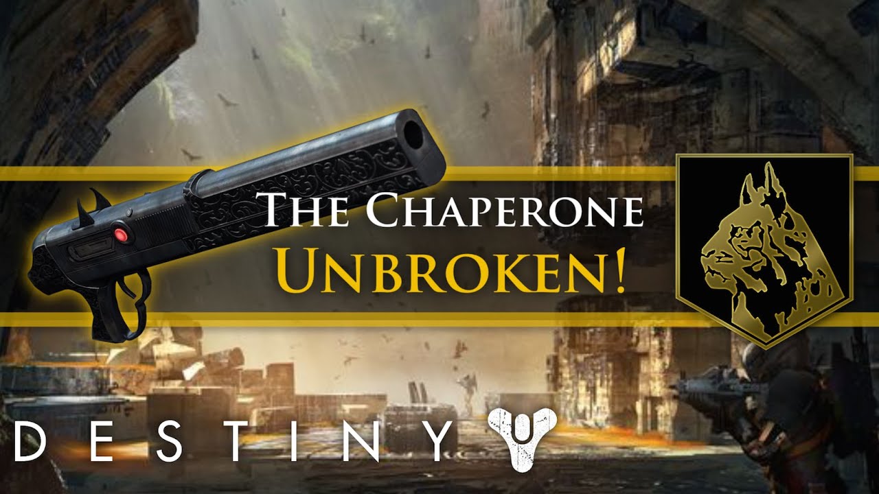 Destiny - The Chaperone Exotic shotgun! Mark of the Unbroken (Flawless)