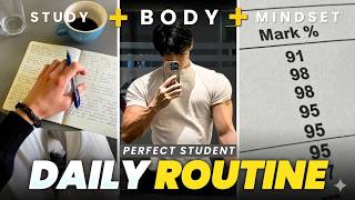 30 Days Perfect Student Routine 🔥 | Stop Procrastination &amp; Become Disciplined