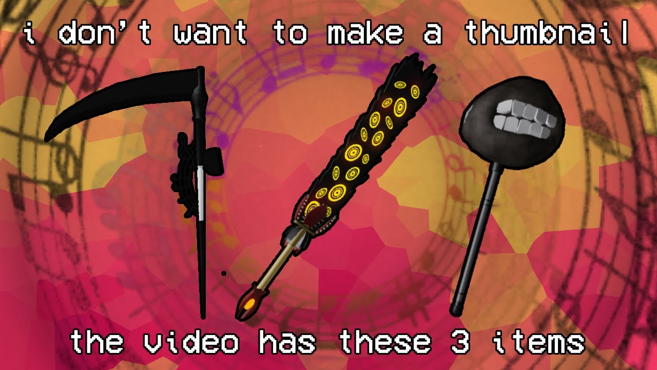 typical item asylum trumpets (pacted smile, kit bird up in less than 30s, da capo in tc item asylum)