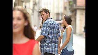 Distracted Boyfriend Meme, brought to life