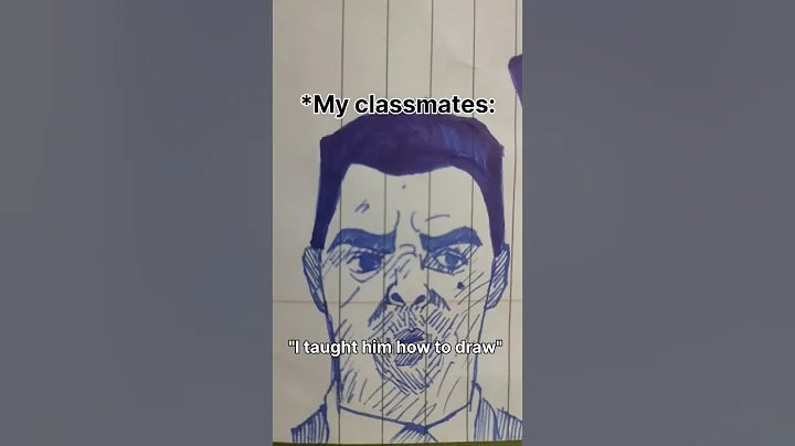 POV: You’re Sketching Quietly… Then the Comments Start 🤡✏️