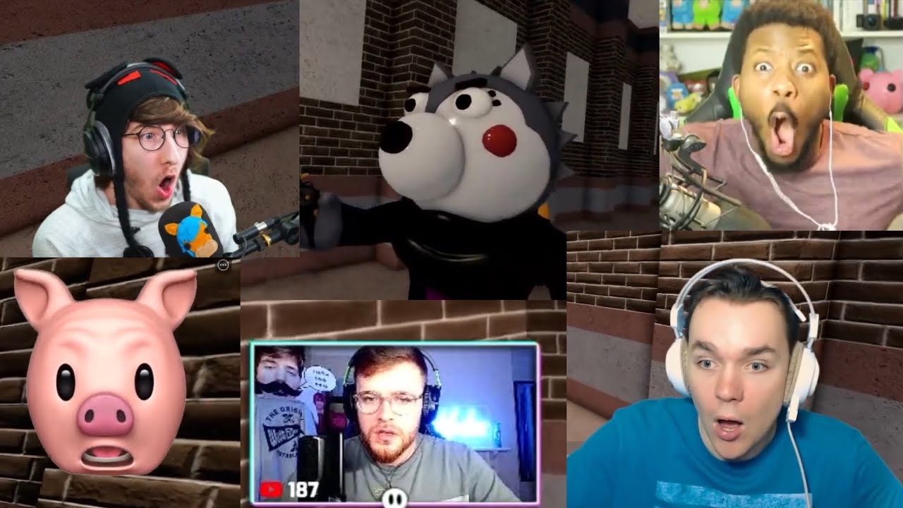 PIGGY YOUTUBERS REACT TO PIGGY BOOK 2 CHAPTER 5! YouTube