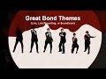 50 Years of James BOND / Compilation of the Great Theme Songs with Movie Clips (1 Hour)