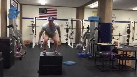 Lateral Box Jump to Lateral Depth Drop