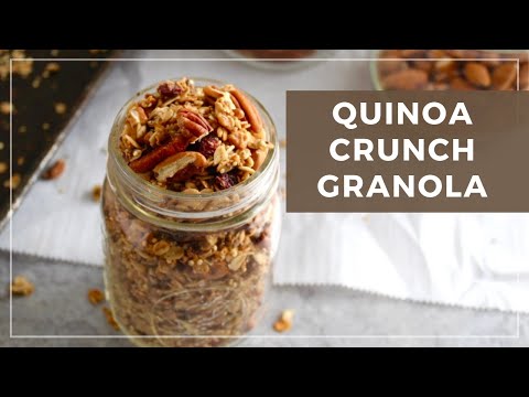 Recept Granola Gepofte Quinoa