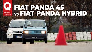 Passato Prossimo Fiat Panda 45 E Panda Hybrid A Confronto