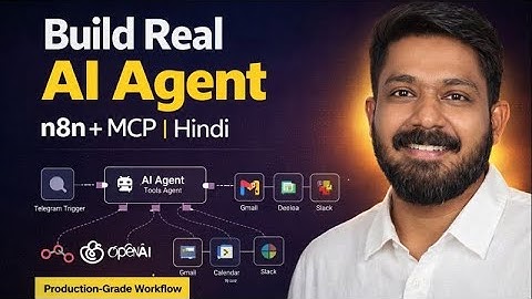 Best MCP Tutorial Ever (Hindi) | Build Real AI Agents with n8n