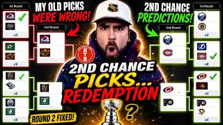 2ND CHANCE BRACKET CHALLENGE 2026 - NHL Playoff Predictions (Round 2 → Stanley Cup Final)