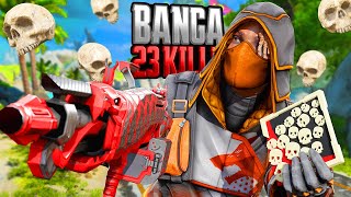 Bangalore 23 KILLS and 4,500 Damage Apex Legends Gameplay Season 20