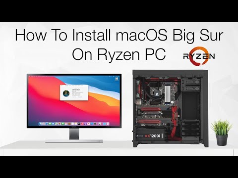 How to Install macOS Big Sur on AMD Ryzen PC | Ryzentosh | Step By Step Guide