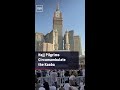 Hajj Pilgrims Circumambulate The Kaaba