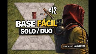 BASE FÁCIL SOLO/DUO no RUST 2026 | Ideal para Iniciantes