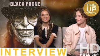 Madeleine McGraw & Mason Thames on The Black Phone - interview