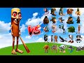 Cursed Tung Tung Sahur vs All Minecraft Bosses - Minecraft Mob Battle