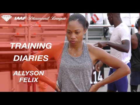 Video: Vem är allyson felix tränare?