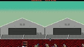 Green Beret (Konami 1985)  Attract Mode 60fps
