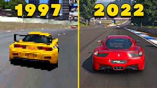 Evolution of Gran Turismo Games 19972022