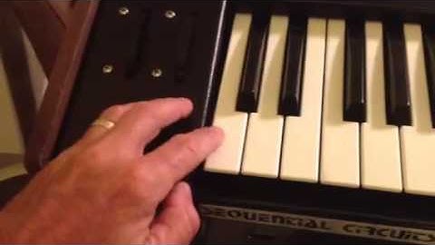 Sequential Circuits Pro-One demo