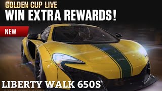 CSR Racing 2 LB 650S GOLDEN CUP #Last Race #Tune Csr 2 Championship Showdown With Mclaren Lb 650s Maxed Tune Pattern