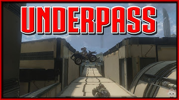 Halo 4 Custom Maps - Underpass (Racetrack)