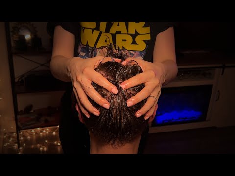 ASMR Oil Head Massage — The Squishy Ending Will Relax You