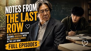 FULL A Failed Writer Professor Becomes Obsessed With The Mysterious Genius In The Last Row