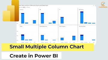 Create Small Multiple Column Chart in Power BI