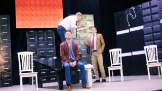 Репетиционные моменты. Спектакль "Метод Гренхольма", режиссер Д. Скирта Репетиционные моменты. Спектакль "Метод Гренхольма", режиссер Д. Скирта