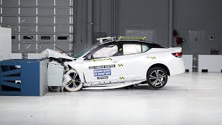 2022 Nissan Sentra updated moderate overlap IIHS crash test