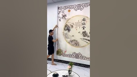 Tranh dán tường 3d in theo chủ đề xưởng tại Hà Nội