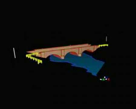 River Douglas bridge survey using Laser Scanning